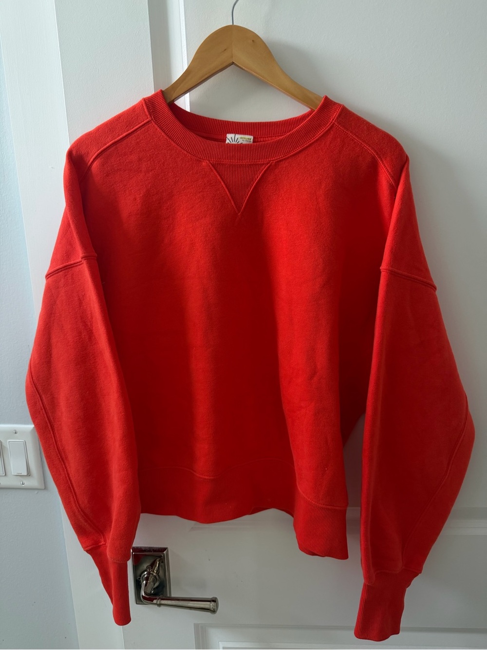 OFFLINE By Aerie Cloud Fleece Classic Crewneck Sweatshirt